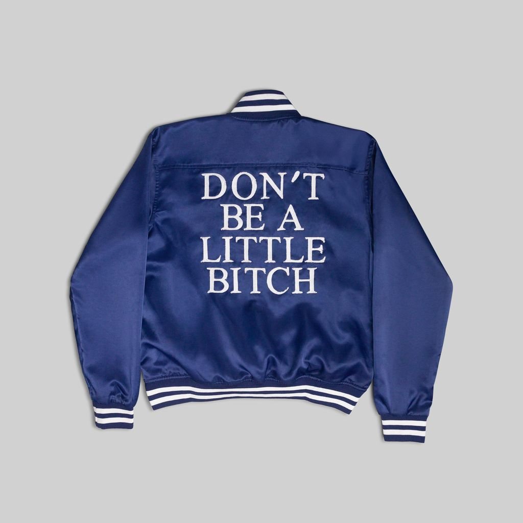 Veste bomber « Ne sois pas une petite salope »