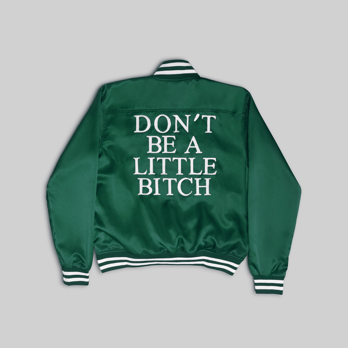 Veste bomber « Ne sois pas une petite salope »