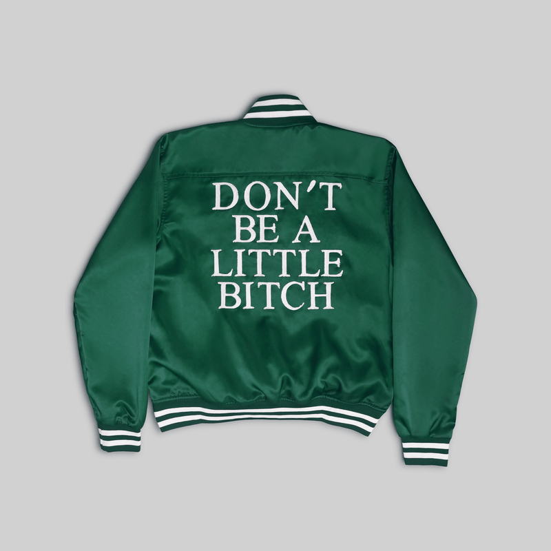 Veste bomber « Ne sois pas une petite salope »