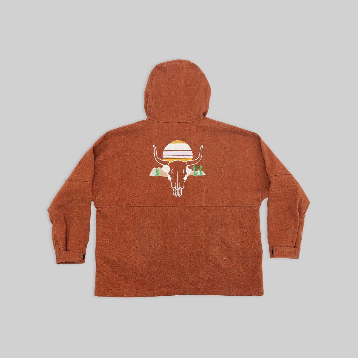 Veste anorak tissée à la main