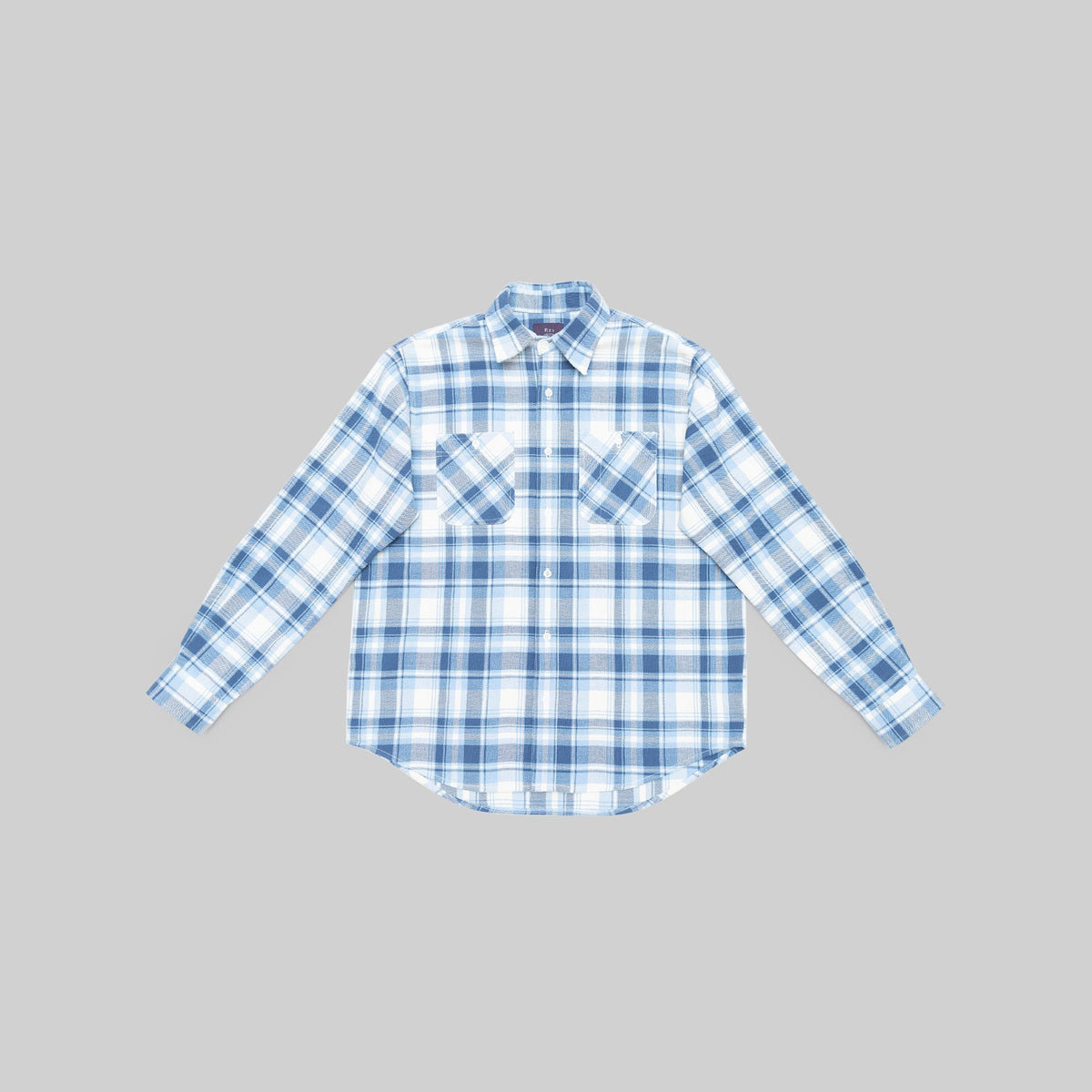 Chemise à carreaux tissée à la main