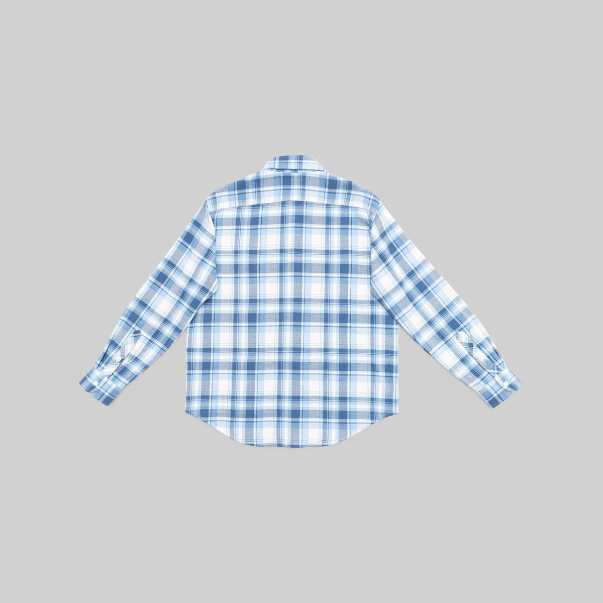 Chemise à carreaux tissée à la main