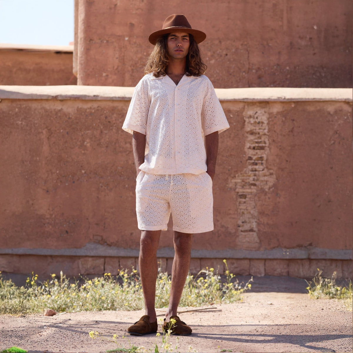 Lace Camp Shorts