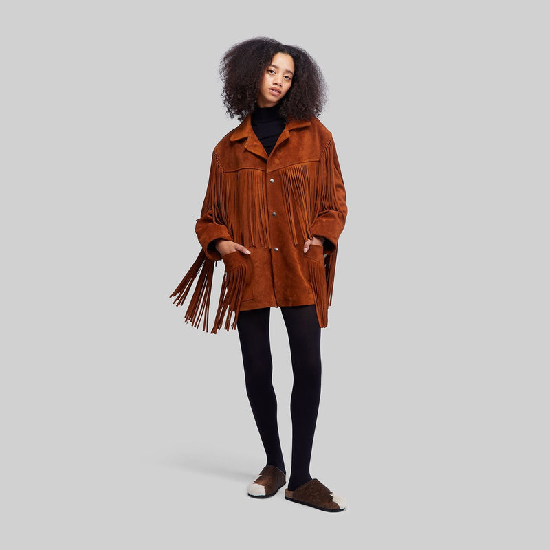 Sabots en cuir de vachette, pointure 37